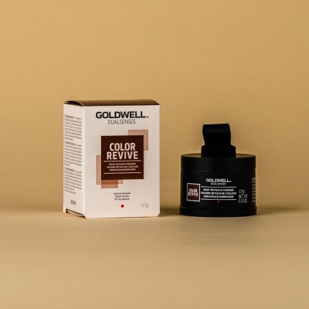 Goldwell Dualsenses Color Revive root retouch powder medium brown 3,7g
