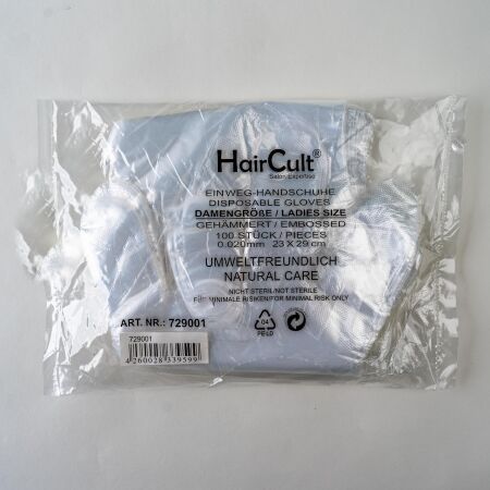 Check-up Hair Cult Einweg-Handschuhe gehämmert 100 Stk