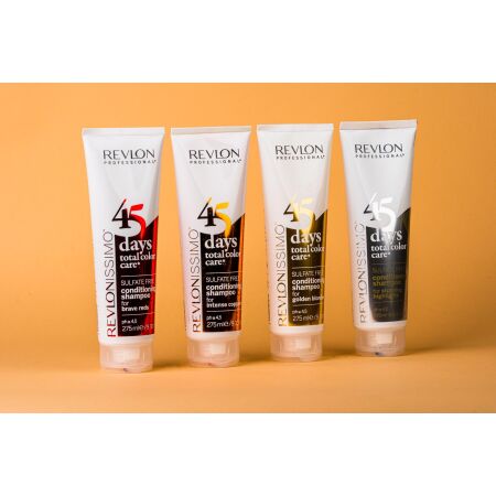 Revlon 45 Days - Sulfatfreies Conditioning Shampoo mit perfektem Farbschutz 275ml