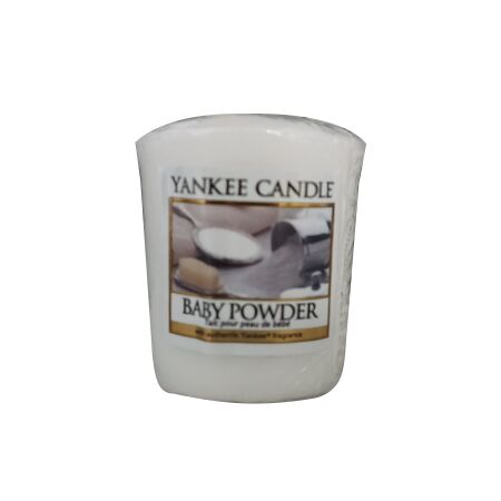 Yankee Candle Samplers Votivkerze Baby Powder 49g