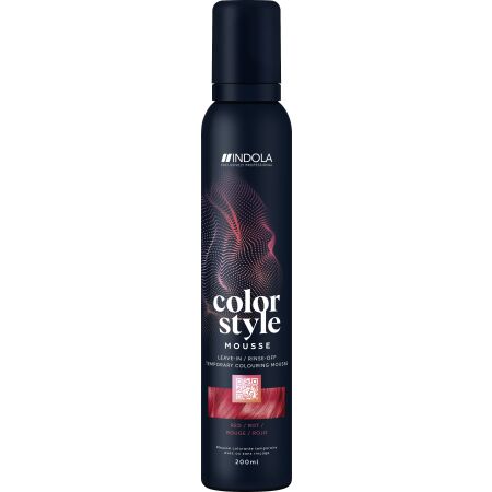 Indola Color Style Mousse rot 200ml