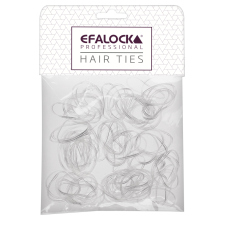 Efalock Rasta-Haargummi dünn/klein transparent .100st