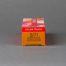 Wella Color Touch 6/71 - dunkelblond braun-asch  60ml